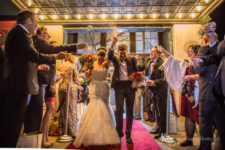 wedding at room on main dallas